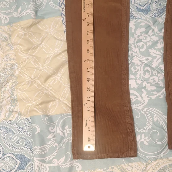 J. Crew Brown Skinny Corduroy Pants Vintage Matchstick City Fit - Picture 9 of 9